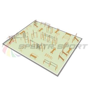 Купить Парковая площадка для Воркаут и WRK 6_76mm в Судже 